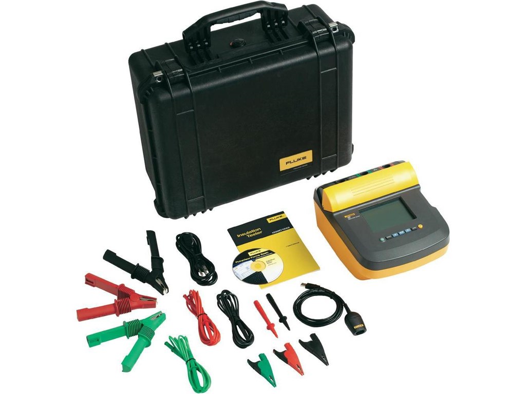 Fluke 1555 KIT Insulation Resistance Testers Up To 10kV TEquipment NET