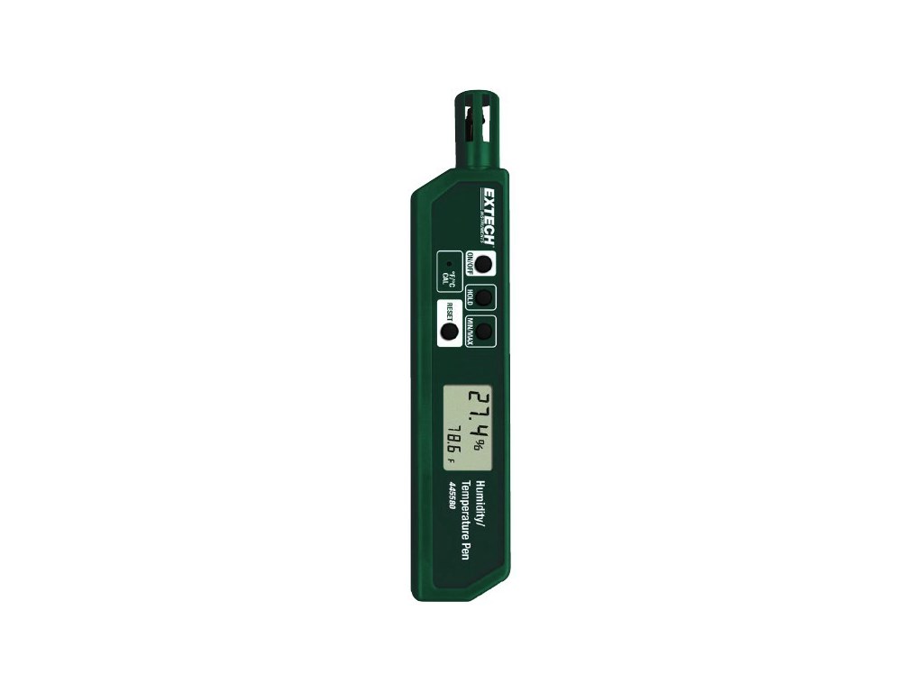 Extech 445580 NIST Humidity Temperature Pen Meter With NIST