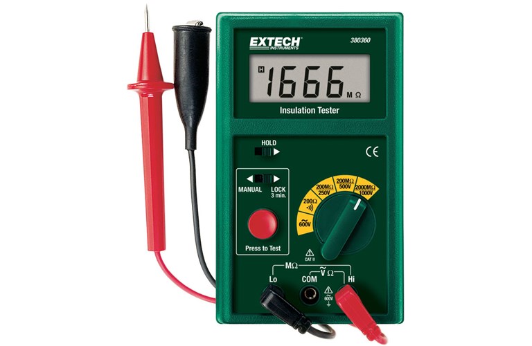 Extech 380360 Digital Megohmmeter | TEquipment.NET