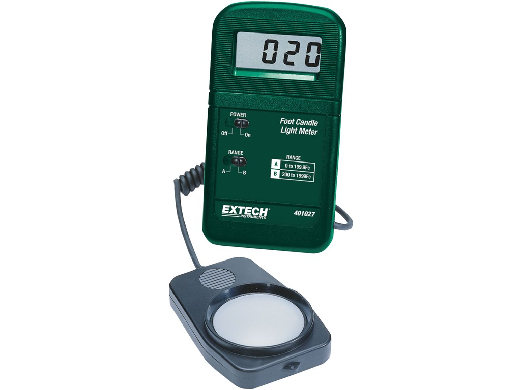 Extech 401027 Pocket Size Foot Candle Light Meter