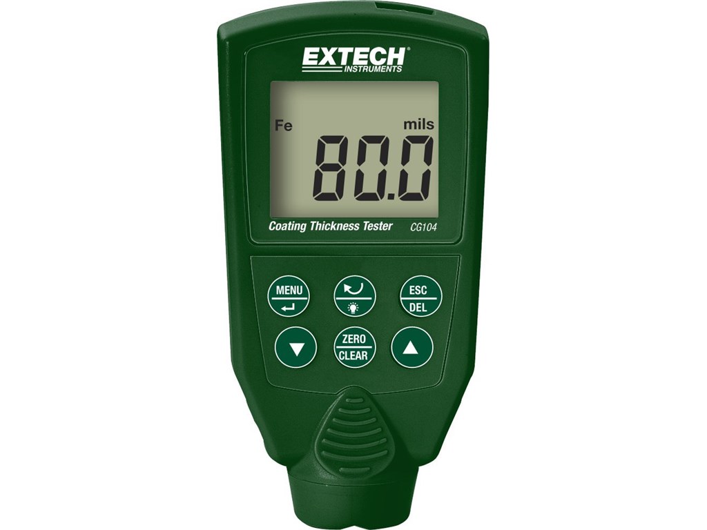 Extech CG104 Coating Thickness Tester | TEquipment.NET