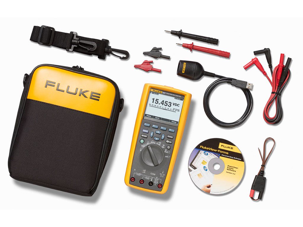 Fluke Fvf Digital Multimeter Kit Tequipment Net