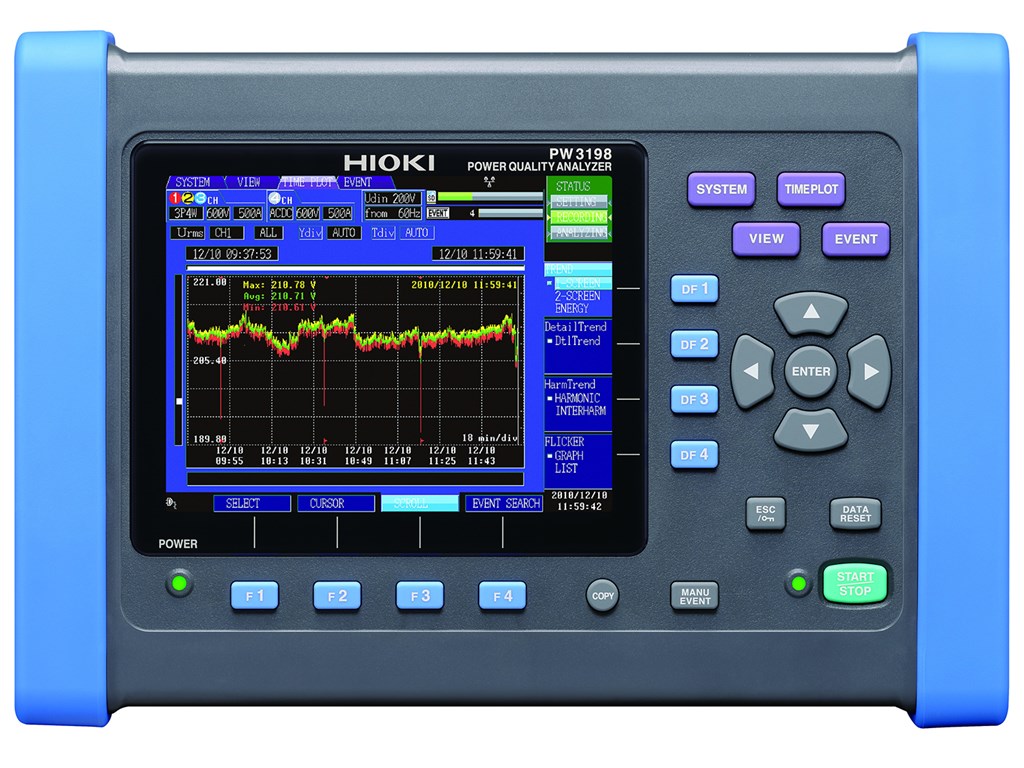 Hioki PW3198 90 400Hz Power Quality Analyzer TEquipment NET