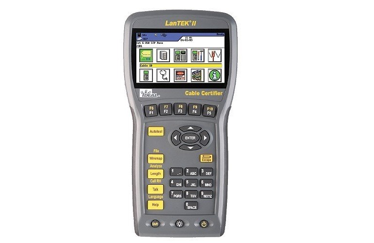 Ideal 33993FA05 LanTEK II1000 Cable Certifier Validator Tester