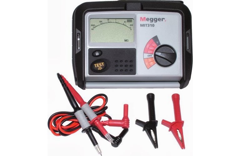 Megger MIT310AEN 1000V Insulation and Continuity Tester
