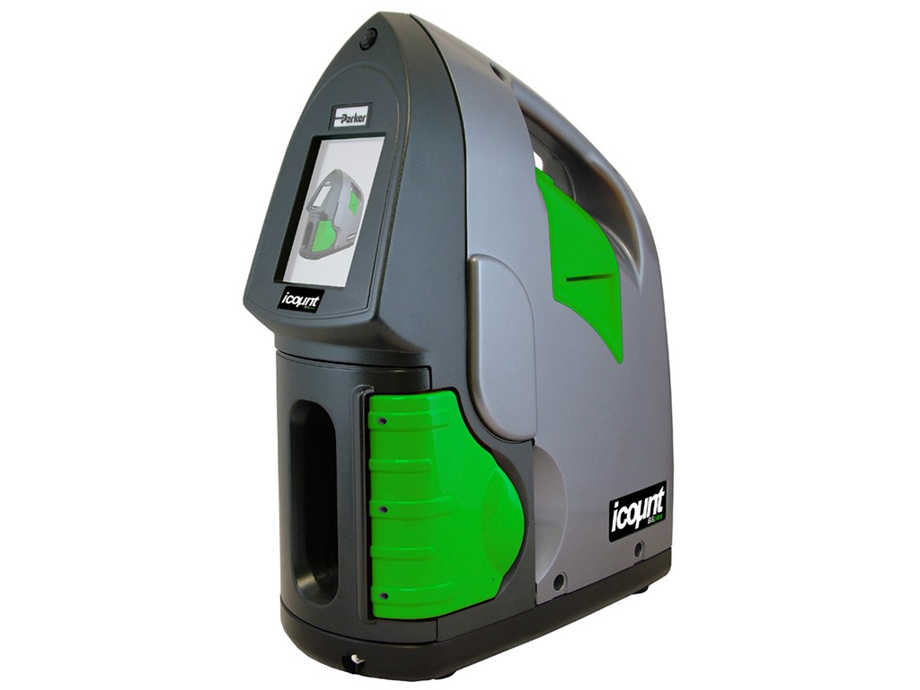 Parker icountBSplus WG Benchtop Water Glycol Hydraulic Fluid Particle