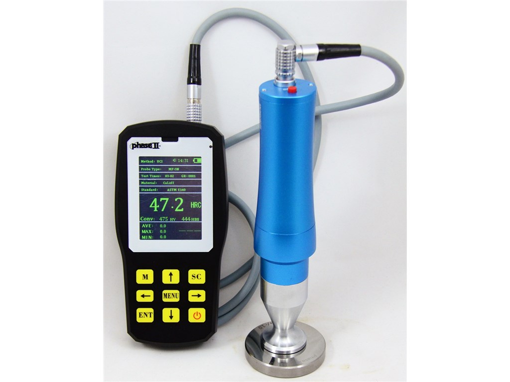 Phase II Plus PHT-6005 Ultrasonic Hardness Tester with 5kg Probe(manual