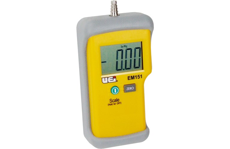 Uei EM151 Digital Manometer, 020"WC Range