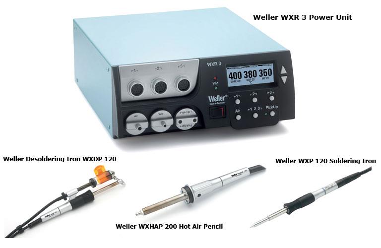 WXR3002 Rework Station – With WXR3, WXHAP200, WXDP120 And WXP120 ...