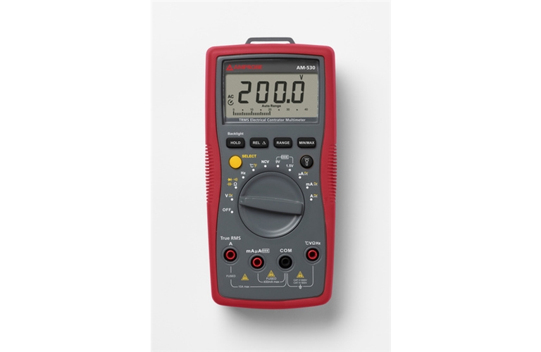 Amprobe AM-530 Digital Multimeter True-rms Electrical Contractor