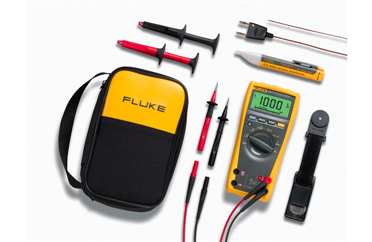 Fluke 179/1AC-II KIT Electrician's Multimeter and Voltage Tester Kit ...