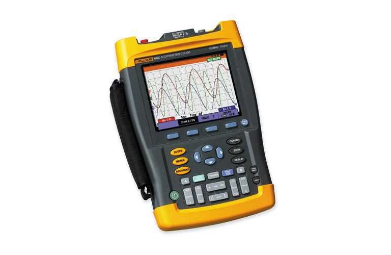 Fluke 196c 3 Color Scopemeter (100 Mhz   1 Gs S) 