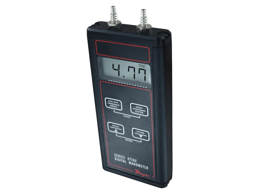 Dwyer 477AV8 Handheld Digital Manometer