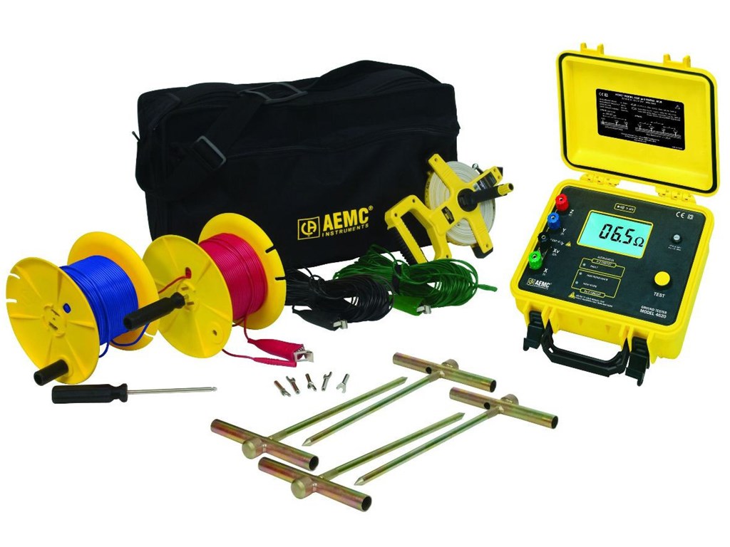 AEMC 4620 Kit300ft 2135.20 Ground Resistance Tester Model 4620 Kit