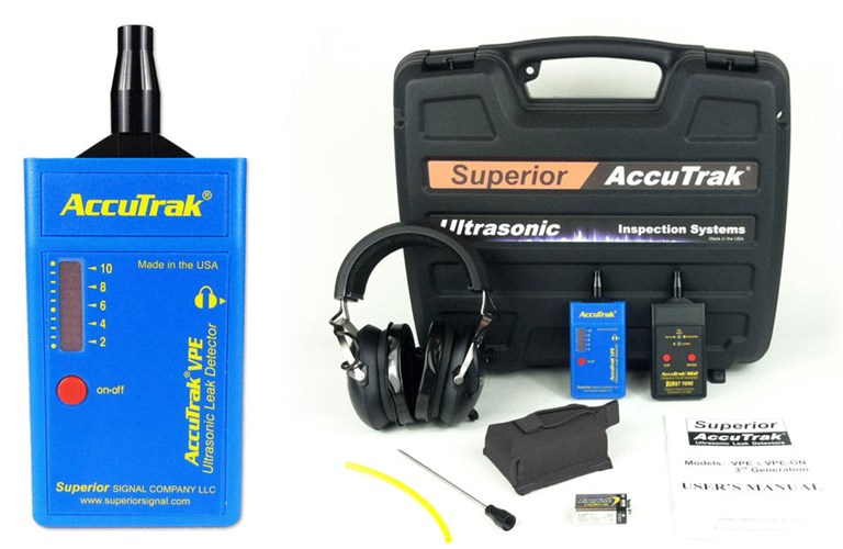 Accutrak VPE Pro Plus Kit Ultrasonic Leak Detector