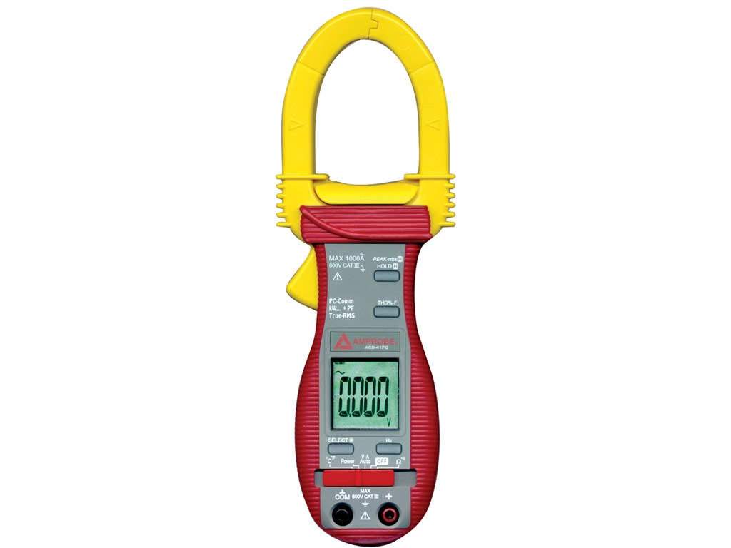 Amprobe ACD41PQ Clamp Meter 1000A Power Quality with Temperature