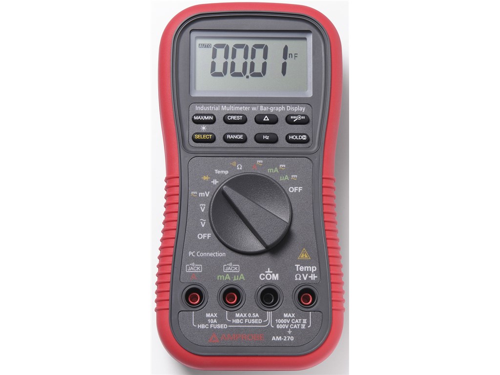 Amprobe AM270 Industrial Multimeter with BarGraph Display