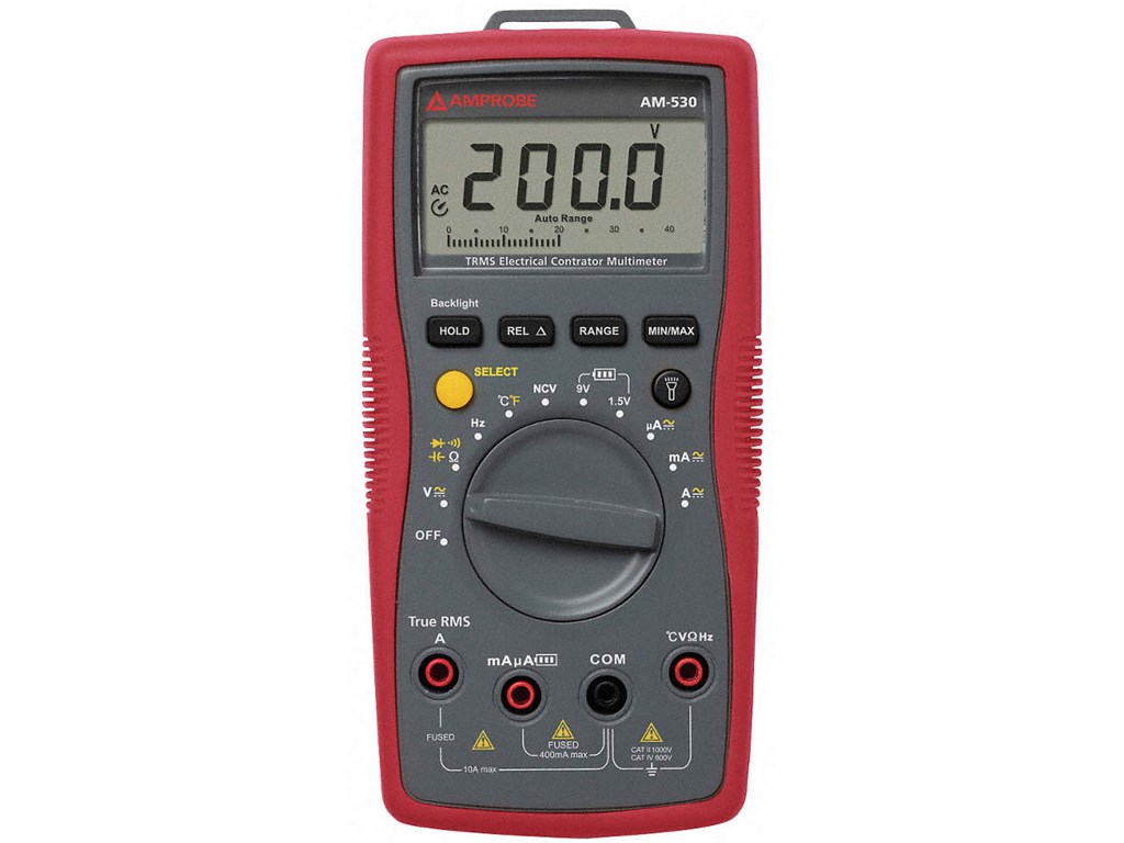 Amprobe AM530 Digital Multimeter Truerms Electrical Contractor