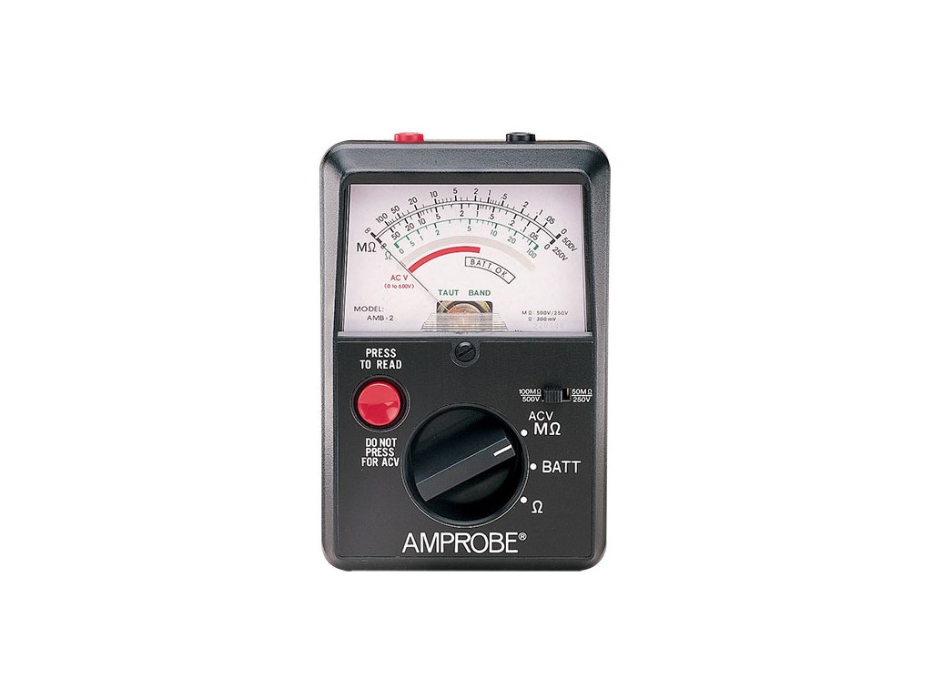 Amprobe AMB2 Analog Megohmmeter Insulation Tester