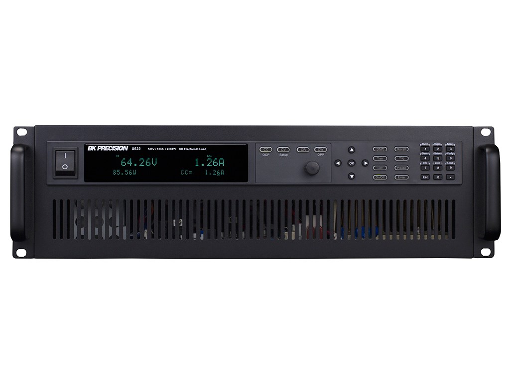 BK 8622 500V, 100A, 2500W DC Electronic Load