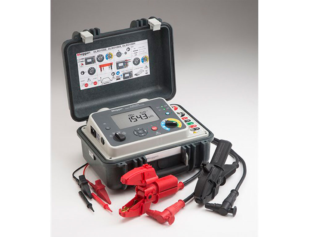 Megger DLRO100H MicroOhmmeter / DLRO / Bond Testing