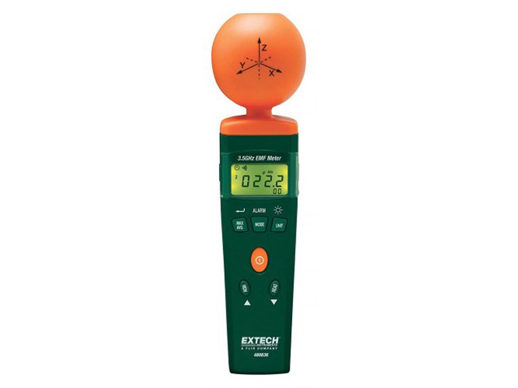 Extech 480836 EMF / ELF Meter Type (EMF) Hand Held, Non Directional Measurement Yes, Single