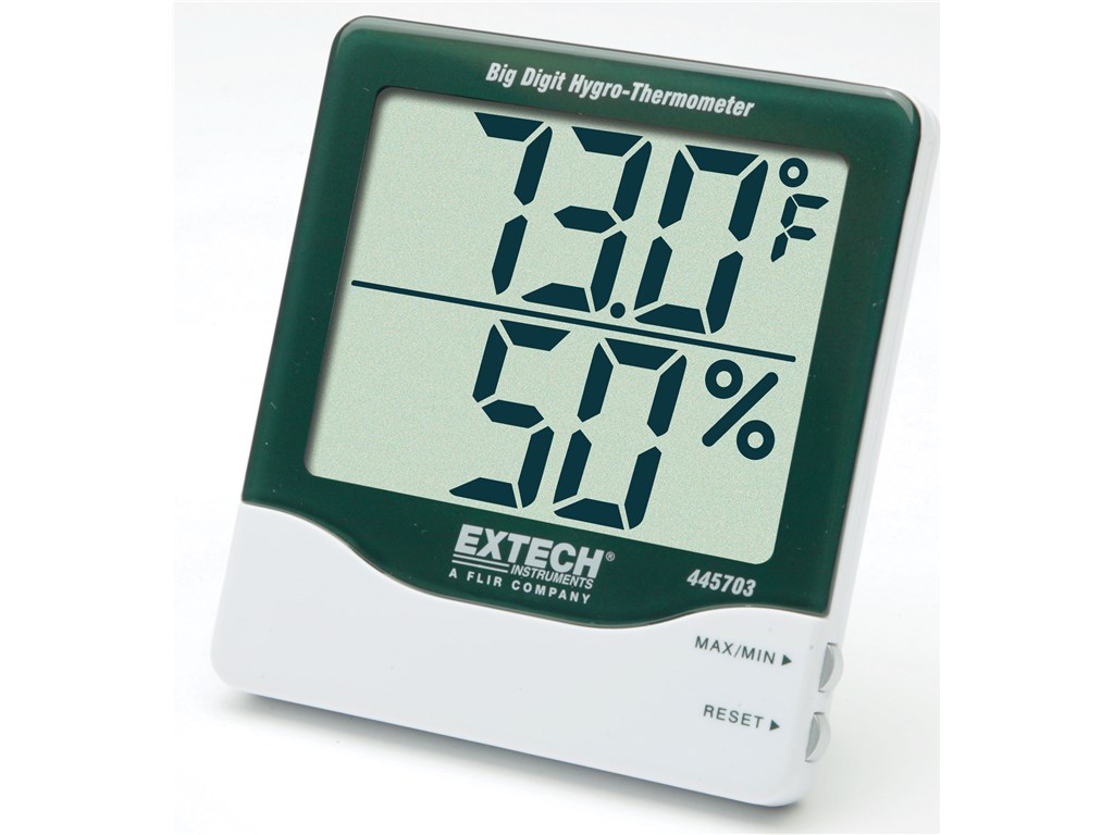 Extech 445703 Big Digit Hygro Thermometer | TEquipment.NET