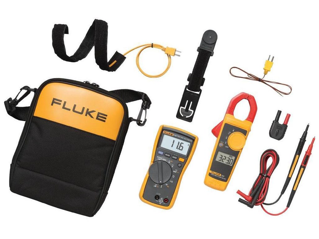 Fluke 116 323 Kit Multimeter And Clamp Meter 