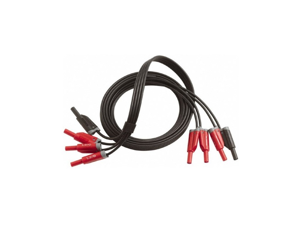 Fluke 3PHVL17305M 5m Long Three Phase Voltage Test Lead TEquipment