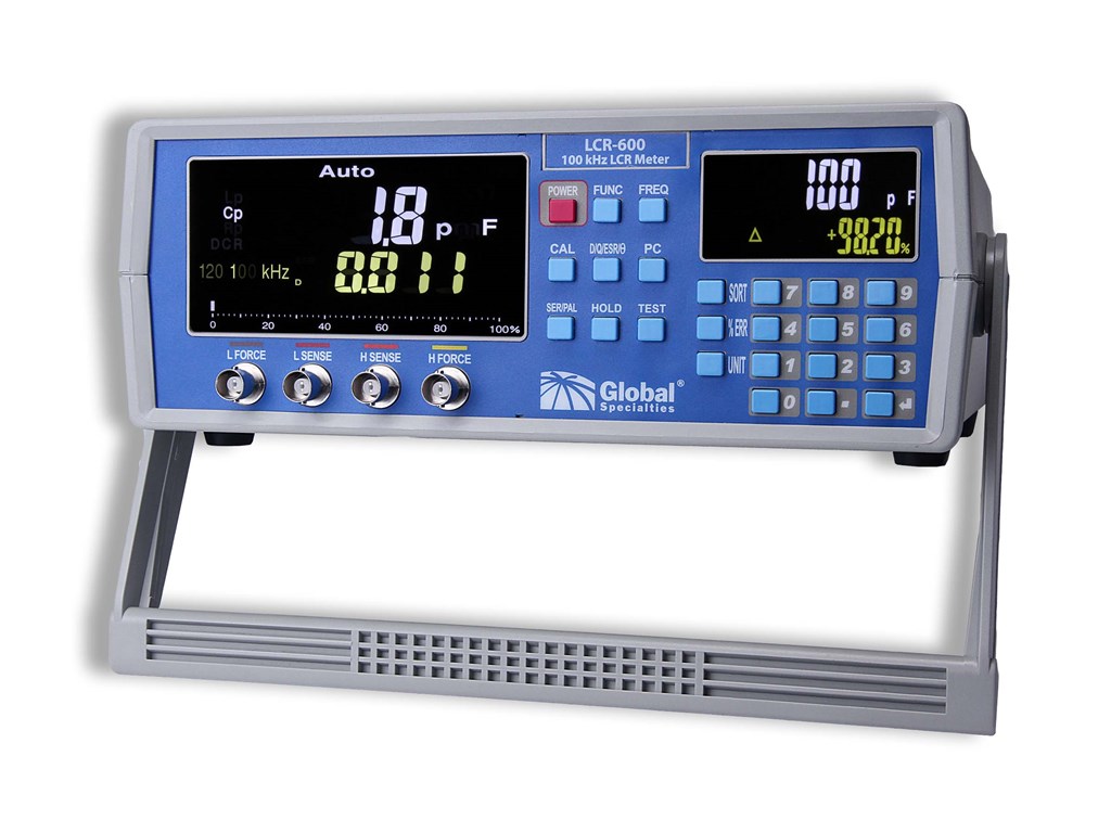 Global Specialties LCR600 100 kHz High Precision LCR Meter