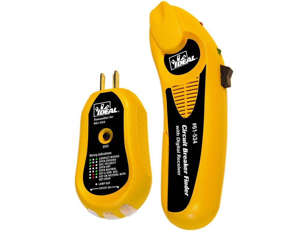 Ideal 61-534 Digital Breaker Finder W/GFCI | TEquipment.NET