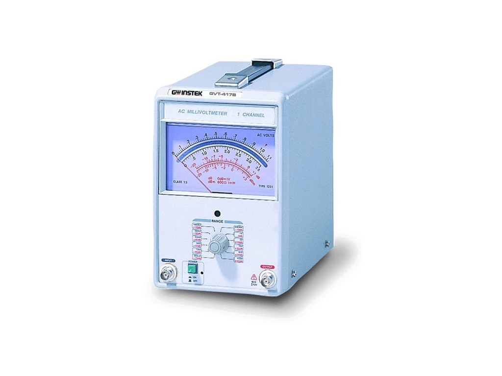 Instek GVT-417B AC Millivolt Meter | TEquipment.NET