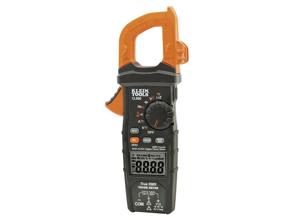 Klein Tools CL800 AC/DC Auto-Ranging Digital Clamp Meter | TEquipment.NET