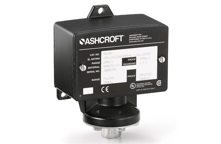 Ashcroft NPA NPI Series Pressure Switches Type (Pressure) Gauge