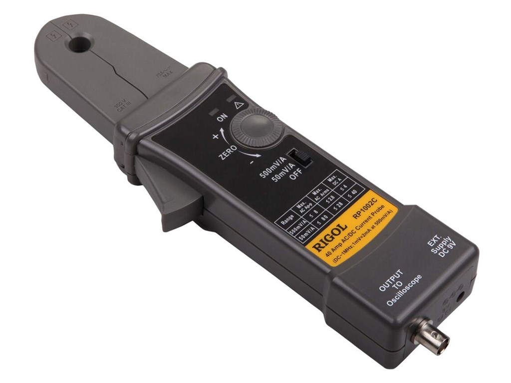 Rigol RP1002C Current Probe 100 A Peak AC/DC, 100MHz