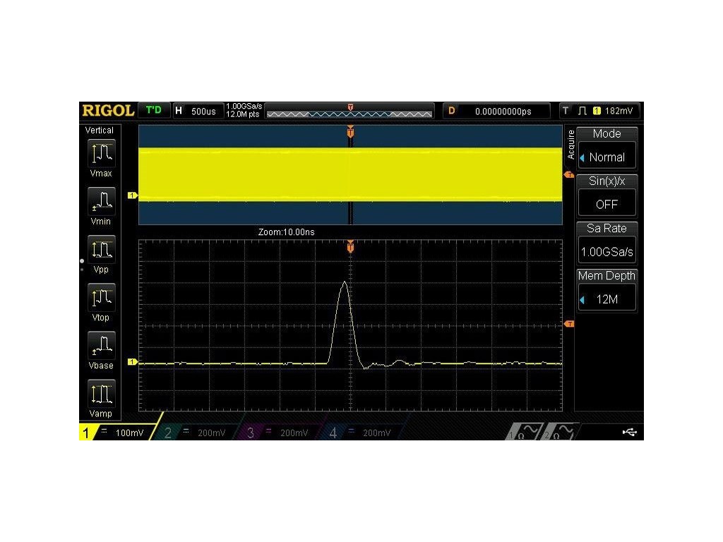 Rigol BNDMSO/DS1000Z Digital Oscilloscopes Bandwidth 50 Mhz