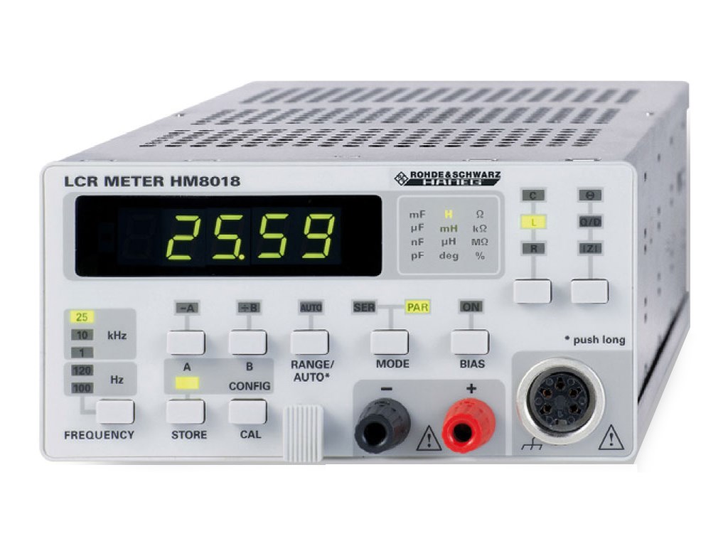 Rohde & Schwarz HM8018 25kHz LCRMeter TEquipment