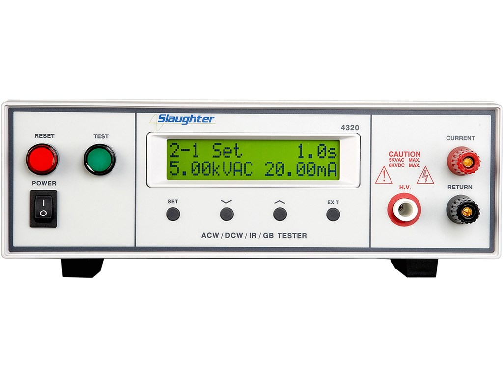Slaughter 4320 Multi Function Tester (AC/DC Hipot, Insulation