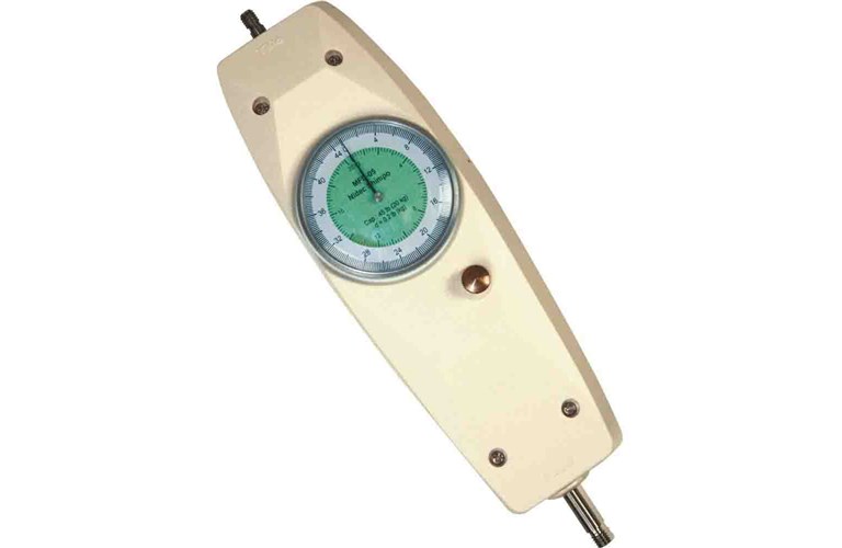 Shimpo MFD04 Dual Scale Mechanical Force Gauge, Peak Force Analysis