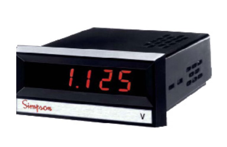 Simpson 24502 DC Voltage Digital Panel Meter Simpson 24502