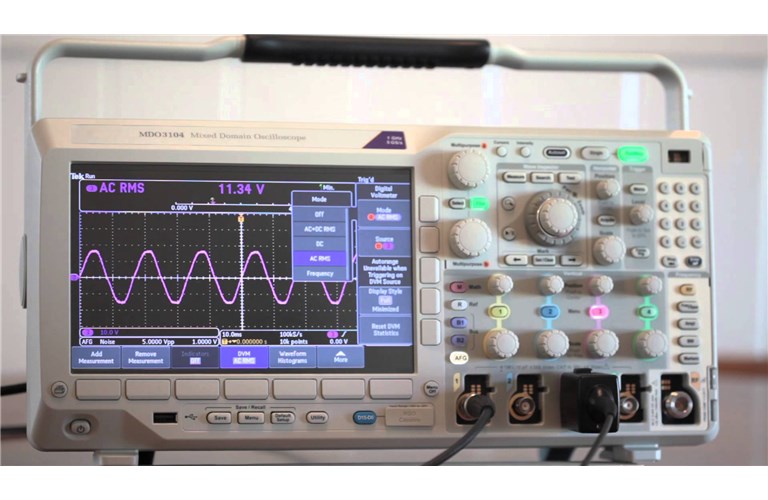 Tektronix MDO3104 Mixed Domain Oscilloscope (4) 1 GHz Analog Channels ...