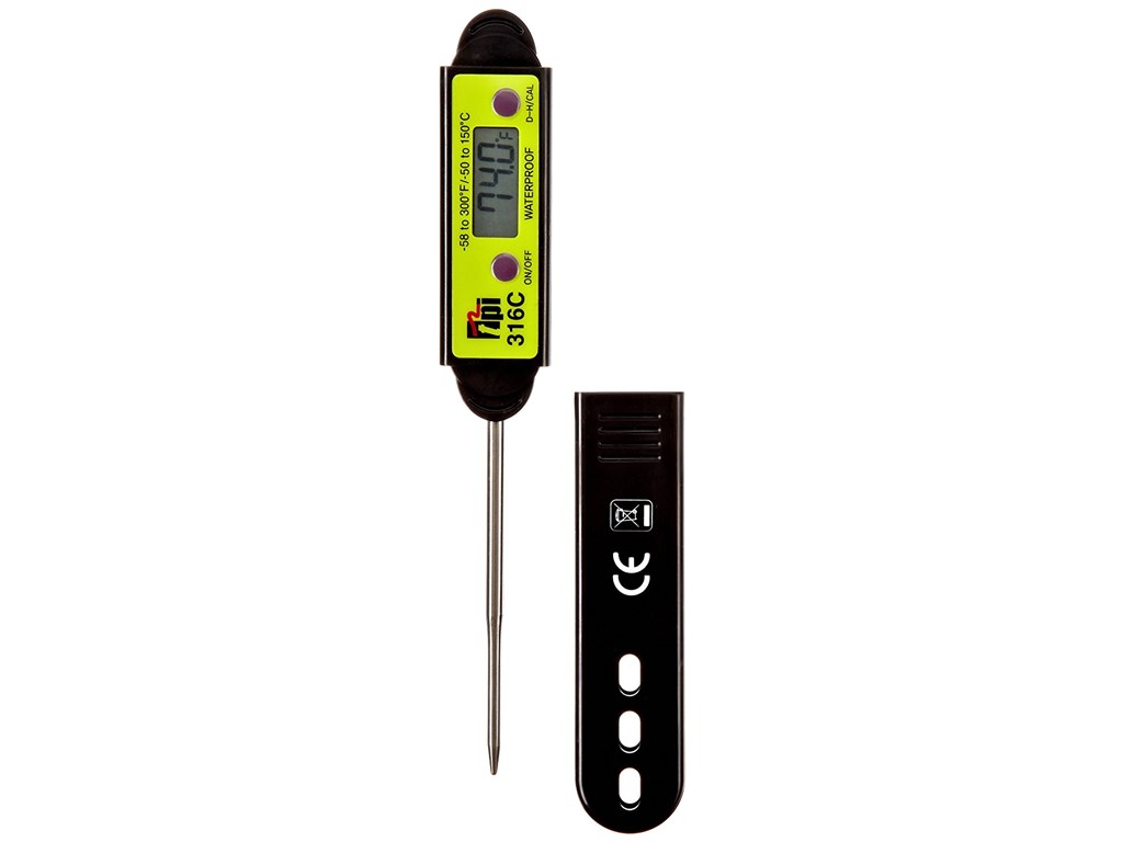 TPI 316C Contact Thermometers Temperature Range of Probe Accepted