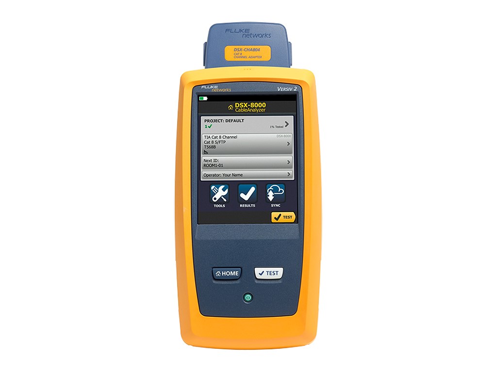 Fluke Networks DSX2-8000/GLD 2 GHz DSX Cable Analyzer V2, with Wi-Fi ...