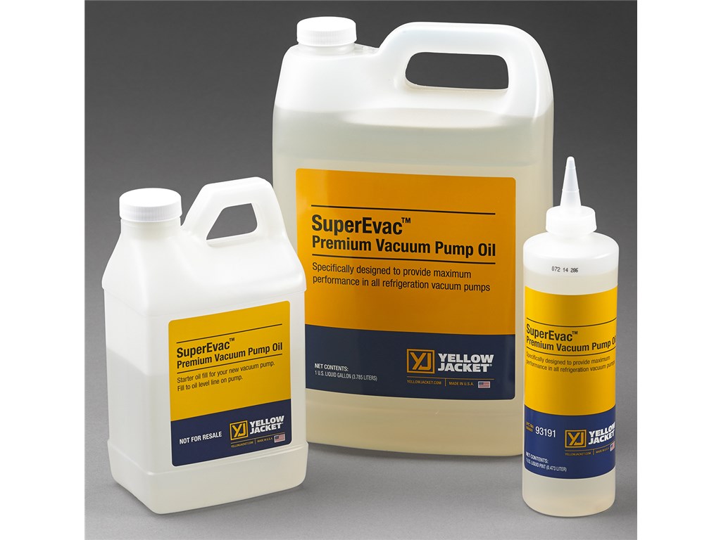 Yellow Jacket 93096 Vacuum Oil TEquipment