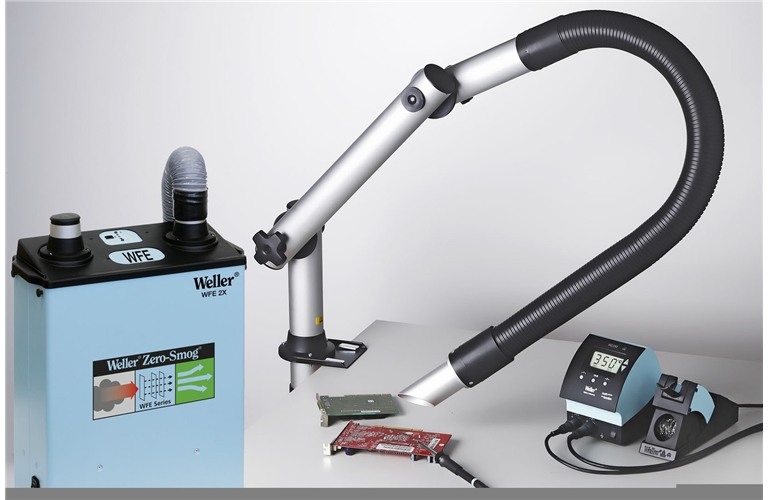 Weller WFE2XKIT1S Volume Fume Extraction System with Sloped Nozzle