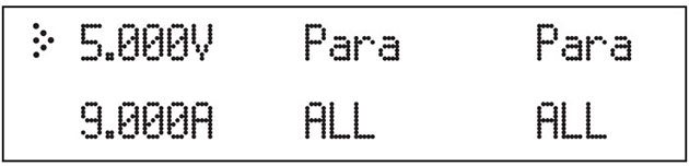 Combined parallel mode