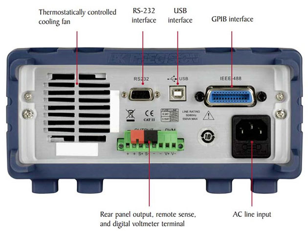 B&K Precision 9201 - Multi-Range Programmable DC Power Supply, 200W ...