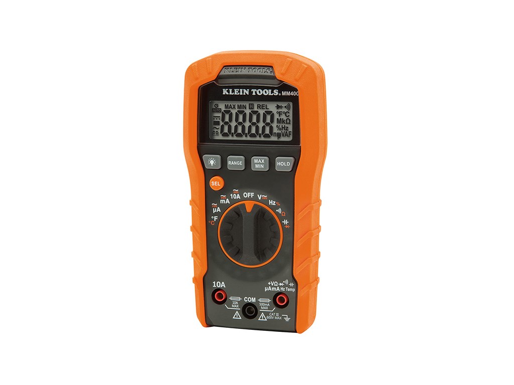 Klein Tools MM400 AutoRanging, 600V Digital Multimeter TEquipment