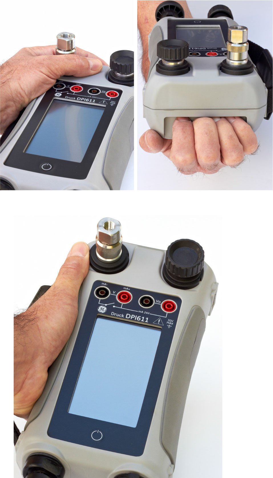 GE Druck DPI 61110G Handheld Pressure Calibrator, 14.5 to 100 PSI