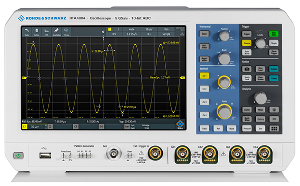 Rohde & Schwarz RTA4K-4ZC Four Channel, 200 MHz Digital Oscilloscope ...